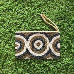 Pattern sequined bag